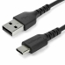 Kábel USB A na USB C Startech RUSB2AC2MB           Čierna