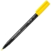 Rotulador permanente Staedtler 318 F Amarelo 0,6 mm (10 Unidades)