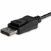 Adaptador USB C a DisplayPort Startech CDP2DP146B           (1,8 m) Negro