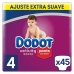 Wegwerpluiers Dodot 81683275 4 9-15 kg