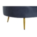 Sofá DKD Home Decor Azul Dourado Metal Nuvens Scandi 155 x 75 x 92 cm