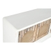 Móvel de TV Home ESPRIT Branco Natural Abeto Madeira MDF 156 x 40 x 64 cm