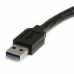 USB-Kaapeli Startech USB3AAEXT3M USB A Musta 3 m