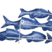 Декорация за стена Home ESPRIT Средиземноморско Риби 89 x 10 x 65 cm
