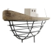 Statua Decorativa Home ESPRIT Bianco Naturale Barca a vela Marinaio Finitura invecchiata 54 x 15 x 61,5 cm