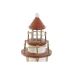 Figură Decorativă Home ESPRIT Albastru Alb Roșu 11 x 7,5 x 36,5 cm (2 Unități)