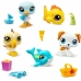 Figura szett Bandai Littlest Pet Shop Műanyag