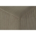 Podložka pod nohy DKD Home Decor Kaštanová Polyester Dřevo MDF 40 x 40 x 40 cm