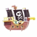 Puzzle Infantil Diset XXL Barco Pirata 48 Piezas