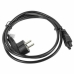 Power Cord Lanberg CA-C5CA-11CC-0018-BK Black 0,18 m