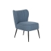 Fauteuil DKD Home Decor Bleu Métal 55 x 64 x 72,5 cm