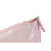 Rejsetoilettaske DKD Home Decor Blå Pink polialgodon osos 33 x 8 x 21 cm (2 enheder)