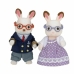 Figura de Acción Sylvanian Families 5190 Grandparents Rabbit Chocolate