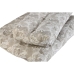 Jastuk DKD Home Decor podni Siva Svijetlo smeđi Aluminij Biljni list 120 x 80 x 16 cm