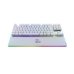 Tastiera Newskill Qwerty in Spagnolo Bianco LED RGB