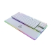 Tastatur Newskill Qwerty Spanisch Weiß LED RGB