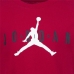 Športni outfit za Dojenčke Jordan Essentials Fleeze Box Črna Rdeča