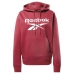 Bluza z kapturem Damska Reebok Identity Czerwony