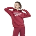 Sudadera con Capucha Mujer Reebok Identity Rojo