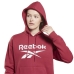 Bluza z kapturem Damska Reebok Identity Czerwony