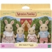 Figuras Sylvanian Families 5706 Coelho Família 4 Peças