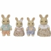 Figur Sylvanian Families 5706 Kanin Familie 4 Dele