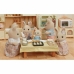 Figuras Sylvanian Families 5706 Coelho Família 4 Peças