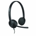 Auriculares com microfone Logitech 981-000475 USB 1,8 m Preto