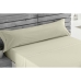 Juego de Sábanas Alexandra House Living Crema Cama de 150 3 Piezas