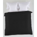 Housse de Couette Alexandra House Living Noir 220 x 220 cm