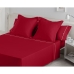 Set di Lenzuola Alexandra House Living Bordeaux Singolo 3 Pezzi