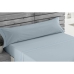 Conjunto de Lençóis Alexandra House Living Azul Celeste Casal 3 Peças