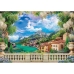 Puzzle Clementoni Lush terrace on Lake 3000 Kusy