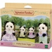 Figuras de Ação Sylvanian Families The Panda Family