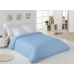 Housse de Couette Alexandra House Living Bleu Celeste 150 x 220 cm