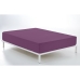 Drap housse Alexandra House Living Violet Aubergine 180 x 200 cm