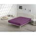 Drap housse Alexandra House Living Violet Aubergine 180 x 200 cm