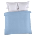 Housse de Couette Alexandra House Living Bleu Celeste 180 x 220 cm