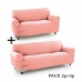 Sofa cover Sofakover Pocket Duo Romeo 2 enheder