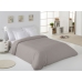 Housse de Couette Alexandra House Living Gris foncé 220 x 220 cm