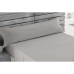 Juego de Sábanas Alexandra House Living Gris oscuro Cama de 105 3 Piezas