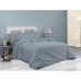 Housse de Couette Alexandra House Living Acier Gris acier 150 x 220 cm