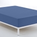 Fitted bottom sheet Alexandra House Living Blue 105 x 190/200 cm