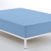 Lenzuolo con angoli aderenti Alexandra House Living Azzurro Chiaro 105 x 190/200 cm