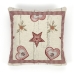 Capa de travesseiro Alexandra House Living Star & Hearts Multicolor 42 x 42 cm