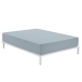 Fitted bottom sheet Alexandra House Living Grey 105 x 200 cm