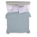 Housse de Couette Alexandra House Living Gris 240 x 220 cm