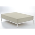 Fitted bottom sheet Alexandra House Living Beige 105 x 190/200 cm