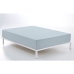 Fitted bottom sheet Alexandra House Living Blue Celeste 135/140 x 190/200 cm