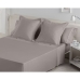 Juego de Sábanas Alexandra House Living Gris oscuro Cama de 150 3 Piezas